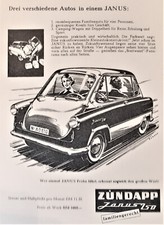 Werbeanzeige ca. DIN A5: Zündapp Janus 750 1958  (MW5-Zü-Janus-2)