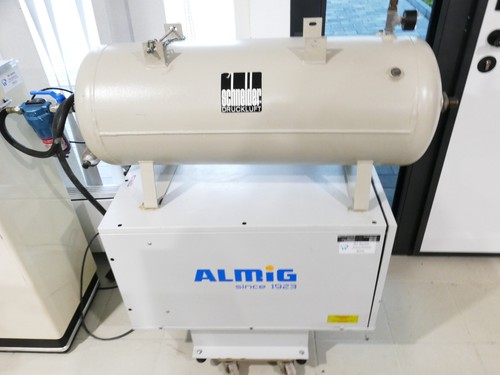 Almig kompressor mit haube und - haube,