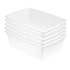 4 x 6L Lebensmittel Universal Behälter Bütte Tonne lebensmittelecht Teig Wanne