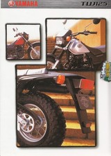 Yamaha TW  125  Prospekt  Brochure  4  Seiten   2000