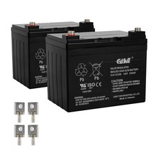 2 Pack CASIL 12v 33ah for 35ah