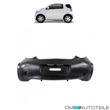 Stoßstange hinten schwarz
