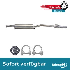 Mittelschalldämpfer für VW POLO 86C/ Polo Classic 1.0/1.3/1.4D Auspuff
