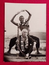 Gunter Hampel & Shaun Vargas. Wolfenbüttel 1992. Pressefoto. Künstler.