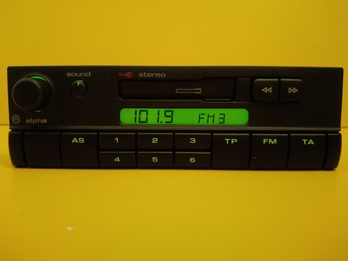Autoradio radio alpha - alpha, vw