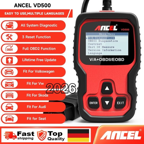 Ancel für profi obd2 - für, vw