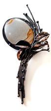 SILBER DESIGN BROSCHE ° 925 /