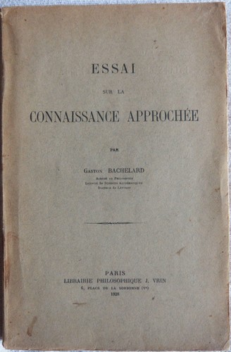 Gaston bachelard essay on - gaston,