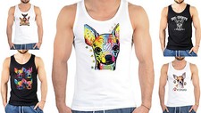 Chihuahua Motiv T-Shirt  - Hunderassen Trägershirt - Herren T-Shirt Chihuahua