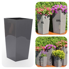 Blumenkübel 75 cm Anthrazit