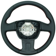 Leder Lenkrad für Skoda Superb 3T Octavia 1Z Fabia Yeti Roomster neu bezogen