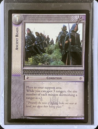 Lotr tcg ancient road - road, 6r126
