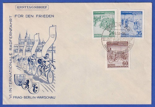 Ddr 1953 friedensfahrt - ddr,