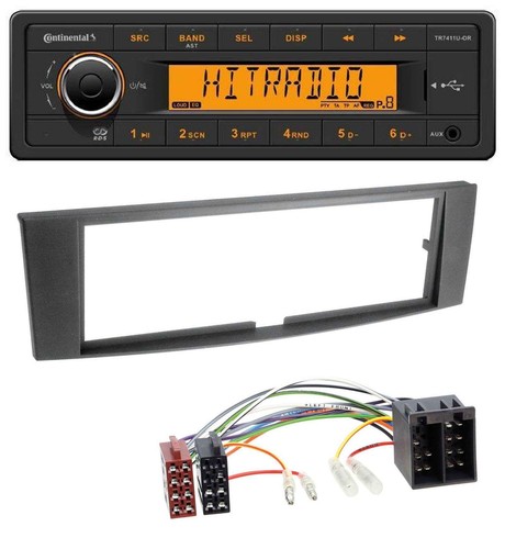 Continental 1din usb aux mp3 - continental,