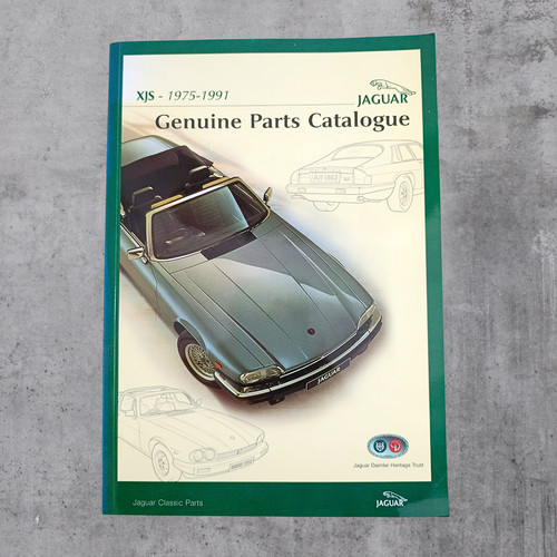 Jaguar xjs parts catalogue - parts,