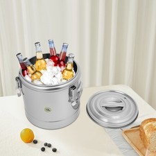 Rund Thermobehälter Edelstahl