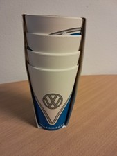 4x Becher Set Camping VW BULLI