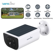 Wansview 2K 3MP Solar Kamera FUNK ÜBERWACHUNGSKAMERA Outdoor WLAN WIFI IP CAMERA