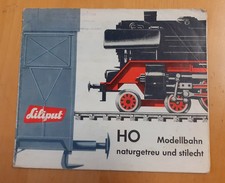 Liliput H0 Modellbahn naturgetreu und stilecht (Anfang 60er Jahre)
