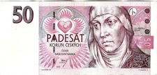 Tschechien Banknote Schein 50