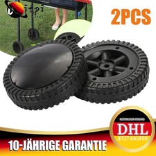 2Stk Kunststoff-Grill-Räder