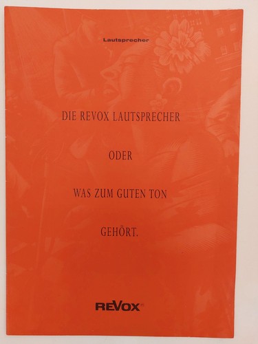 Revox lautsprecher katalog - revox,