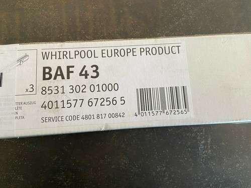 Telesopauszug bauknecht baf43 - bauknecht,