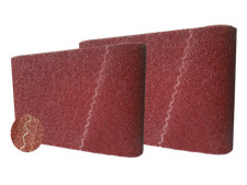 10 Korund Aluminiumoxid Gewebe-Schleifband für Bodenschleifmaschine 200 X 750 mm