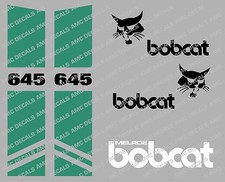 Bobcat 645 radlader - 645, aufkleber