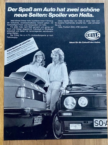 1983 hella spoiler bmw - spoiler, e21