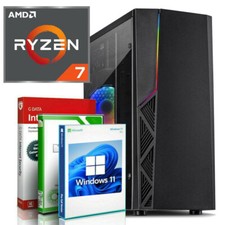 GAMING PC Windows 11 Pro AMD RYZEN 7 4700S 16GB GDDR6 GTX1660 512GB SSD Computer