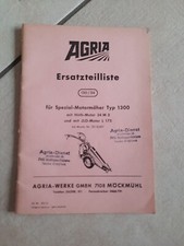Agria Spezial Motormäher Typ