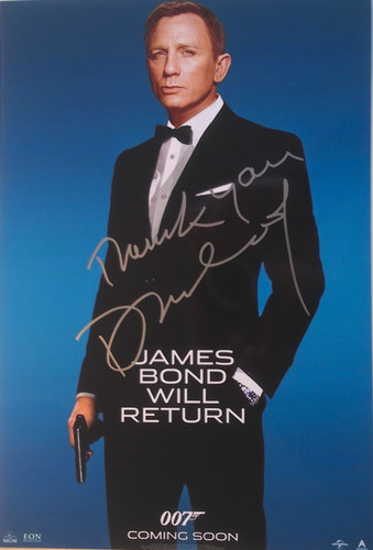 Daniel craig orig autogramm - craig, orig.