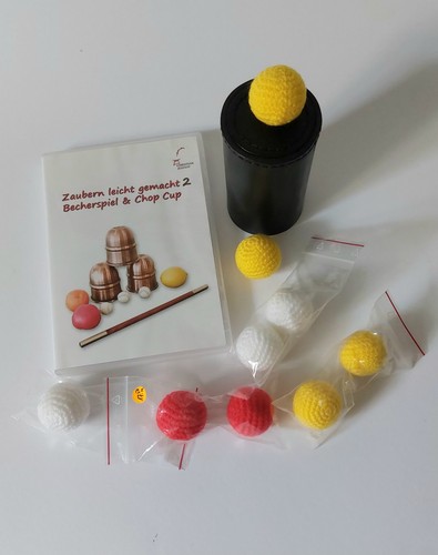 Chop cup leder set mit - leder,