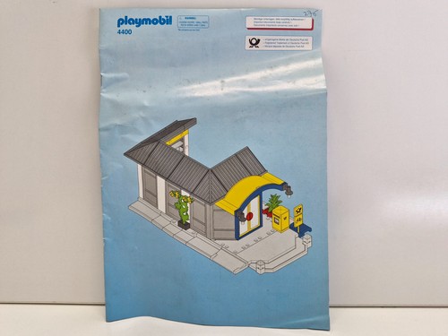 Playmobil 4400 post bauplan - playmobil,