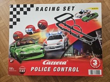 Carrera Bahn Police Control Racing Set Carrerabahn 2 Fahrzeuge 1:43 Ovp Box