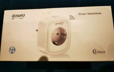 Gosund Smart Steckdose 16A, 230V, 2.4GHz WiFi, 50/60Hz, 4 Stück Gebraucht