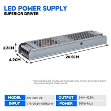 DC 12V/24V LED Trafo Netzteil