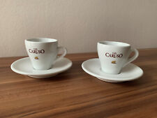 ACF Italy- Caffè Caruso - 2 x Espressotassen   mit Untere - neuwertig