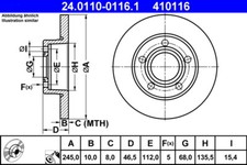 2 x ATE 24.0110-0116.1