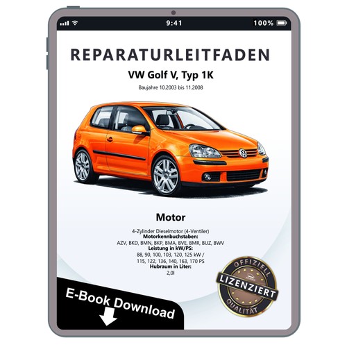 Golf 2003 2008 4 zyl - 5, 1k