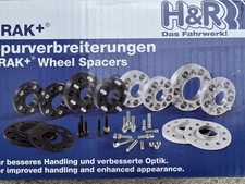 H&R B55573-08 Spurverbreiterung Trak Plus mit ABE. In  Schwarz Gebraucht.