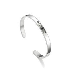 Armreif aus Edelstahl