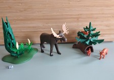 playmobil Wildlife Elch Tiere Bäume Zubehör Ersatzteile