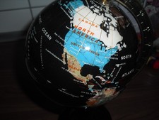 Edelstein-Globus 31 cm hoch