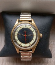 Herrenuhr 50'er Jahre/Handaufzug 15-Jewels