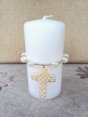 Kommunion kerzenschmuck - kommunion,