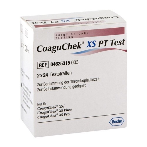 Coaguchek test 2x24 - coaguchek, xs