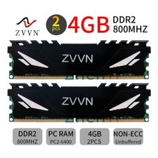8GB 2x 4GB 800MHz DDR2