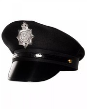 Schwarze US Police Captain